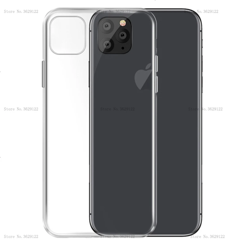 For iPhone 11 Pro 2019 Shockproof Bumper Transparent Silicone Phone Case For iPhone X XR XS Max 8 7 5 6 6S Plus Clear Back Cover
For iPhone 11 Pro 2019 Shockproof Bumper Transparent Silicone Phone Case For iPhone X XR XS Max 8 7 5 6 6S Plus Clear Back Cover