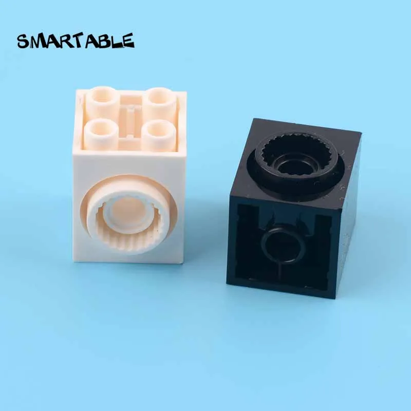 

Smartable Кирпич 2x2x2 с 2 отверстиями и кликом кольцо строительные блоки MOC детали игрушки для детей Совместимые с основными брендами 41533 5 шт./лот