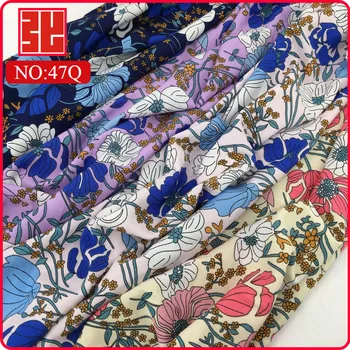 150*100CM spring and summer new color big flower woven printed fabric 100D four-way stretch printed fabric dress textile fabric
150*100CM spring and summer new color big flower woven printed fabric 100D four-way stretch printed fabric dress textile fabric
