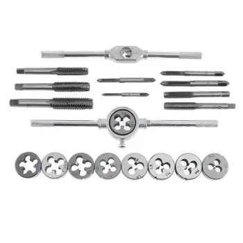 20pcs Tap and Die Cutter Alloy Steel Wrench Threaded Cutting Nut Bolt Screw Tool
20pcs Tap and Die Cutter Alloy Steel Wrench Threaded Cutting Nut Bolt Screw Tool