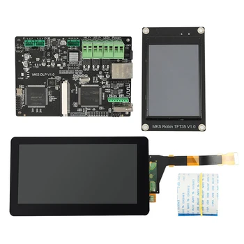Light Curing 3D Printer Control Board with TFT Contact Screen 2K Sharp Screen MKS DLP Software and Hardware Open Source
Light Curing 3D Printer Control Board with TFT Contact Screen 2K Sharp Screen MKS DLP Software and Hardware Open Source