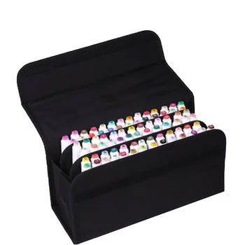80 Slots Marker Storage Bag Solid Color Storage Pouch Portable Case with Carrying Handle (Black)
80 Slots Marker Storage Bag Solid Color Storage Pouch Portable Case with Carrying Handle (Black)
