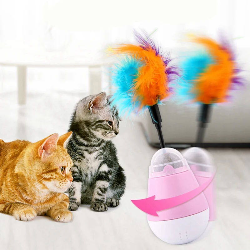 Cat Toy For Boredom With Feather Interactive Cat Ball Toy With Catnip Ball Feather Cat Tumbler Exercise Rotary Ball For Kitten
Cat Toy For Boredom With Feather Interactive Cat Ball Toy With Catnip Ball Feather Cat Tumbler Exercise Rotary Ball For Kitten