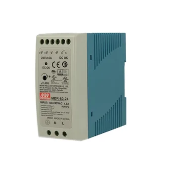 MEANWELL MW4067 Power Supply Rail industrial MeanWell MDR-60-24 60W 24V 2,5A bar DIN Rail Single Power Supply Univer
MEANWELL MW4067 Power Supply Rail industrial MeanWell MDR-60-24 60W 24V 2,5A bar DIN Rail Single Power Supply Univer
