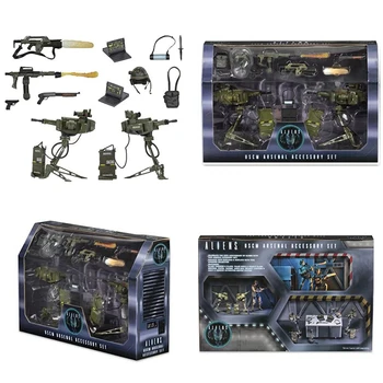 3-12cm 14pcs/set NECA Original ALIENS Uscm Arsenal Accessory Set Action Figure Toy Birthday Gift 
3-12cm 14pcs/set NECA Original ALIENS Uscm Arsenal Accessory Set Action Figure Toy Birthday Gift