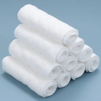 New Reusable baby Diapers Cloth Diaper Inserts 20Pcs 3 Layer Insert Cotton Washable babies care Eco-friendly diaper
New Reusable baby Diapers Cloth Diaper Inserts 20Pcs 3 Layer Insert Cotton Washable babies care Eco-friendly diaper
