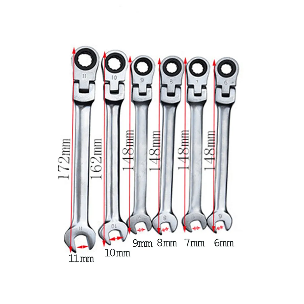 Ratchet Combination Wrench Set Torque Gear Spanner Wrenches Set and A Set of Key Hand Tools
Ratchet Combination Wrench Set Torque Gear Spanner Wrenches Set and A Set of Key Hand Tools
