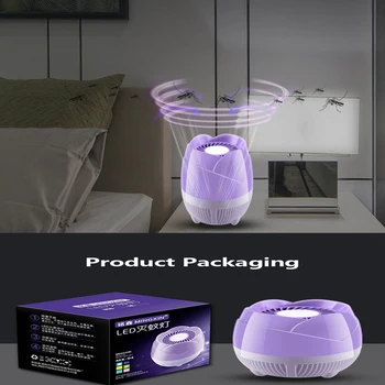 Home mosquito killer lamp LED Inhalable Fly Killer Light Catalyst Mute No Radiation Mosquito Killer safety protection
Home mosquito killer lamp LED Inhalable Fly Killer Light Catalyst Mute No Radiation Mosquito Killer safety protection