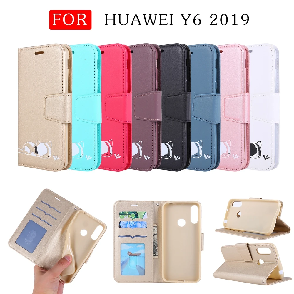 Honor 8A Leather Case for Etui Huawei Y6 Y7 Prime 2019 Case for Huawei Y6 Y7 2019 Case Pure Color Cute Cat Embossed Phone Case
Honor 8A Leather Case for Etui Huawei Y6 Y7 Prime 2019 Case for Huawei Y6 Y7 2019 Case Pure Color Cute Cat Embossed Phone Case