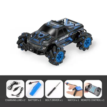 UK2077 1:16 Simulation RC Four-Wheel Drive Watch Gesture Induction Remote Control Sound Light Drift Car Vehicle Toy
UK2077 1:16 Simulation RC Four-Wheel Drive Watch Gesture Induction Remote Control Sound Light Drift Car Vehicle Toy
