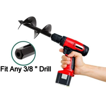 Spiral Drill Bit Garden Backyard Bedding Planting Plants Flower Nursery Seedlings Power Drilling Tools
Spiral Drill Bit Garden Backyard Bedding Planting Plants Flower Nursery Seedlings Power Drilling Tools