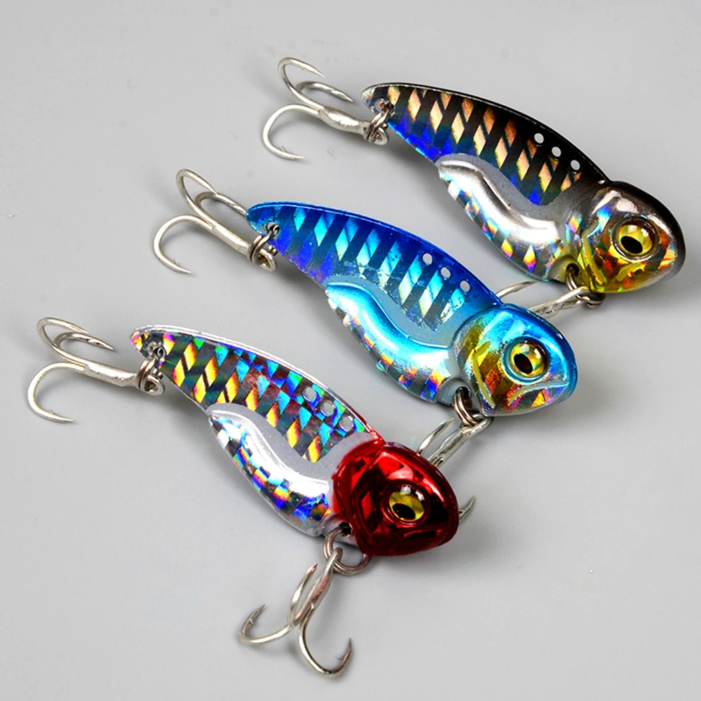 1pcs Metal Laser Vibration Fishing Lure 6.8 g /12 g Winter Ice Fishing Tackle Wobblers Crankbait VIB Spinners Spoon Bait
1pcs Metal Laser Vibration Fishing Lure 6.8 g /12 g Winter Ice Fishing Tackle Wobblers Crankbait VIB Spinners Spoon Bait