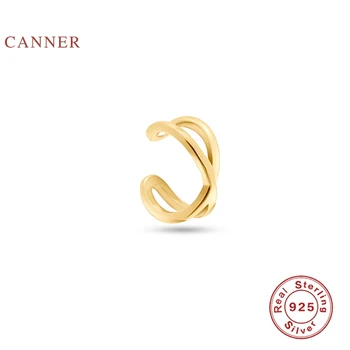 CANNER X Cross Glossy Clip Earring 100% 925 Sterling Silver Zircon Earrings For Women Gold Jewelry Pendientes Aretes De Mujer
CANNER X Cross Glossy Clip Earring 100% 925 Sterling Silver Zircon Earrings For Women Gold Jewelry Pendientes Aretes De Mujer