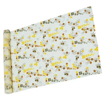 Beeswax Food Wrap Roll Reusable Bee's Wrap Reusable Plastic Wrap Alternative Eco-Friendly Food Storage Keeps Food Fresh (Bee Pat
Beeswax Food Wrap Roll Reusable Bee's Wrap Reusable Plastic Wrap Alternative Eco-Friendly Food Storage Keeps Food Fresh (Bee Pat
