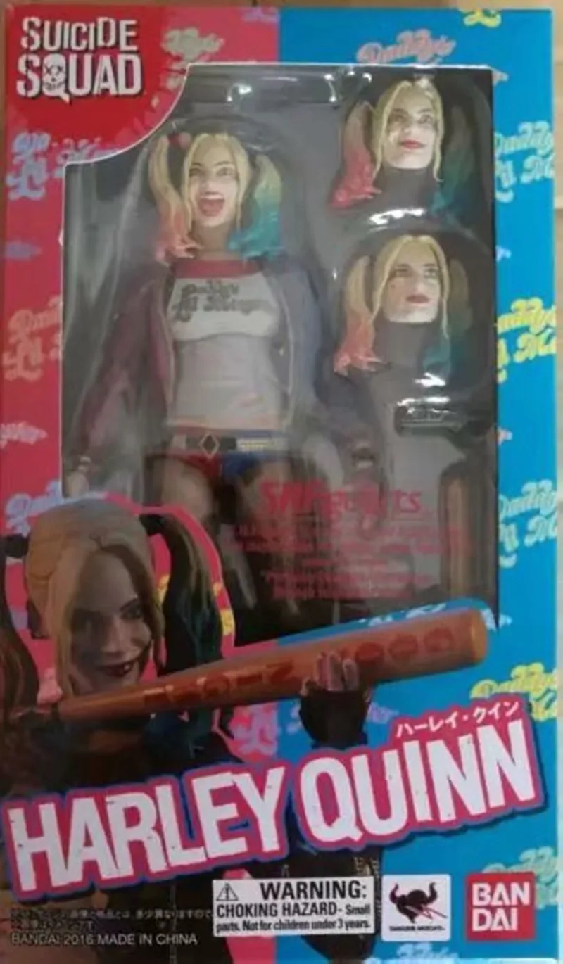 S.H.Figuarts Suicide Squad Harley Quinn PVC Actionfigur Kid Geschenk spielzeug 