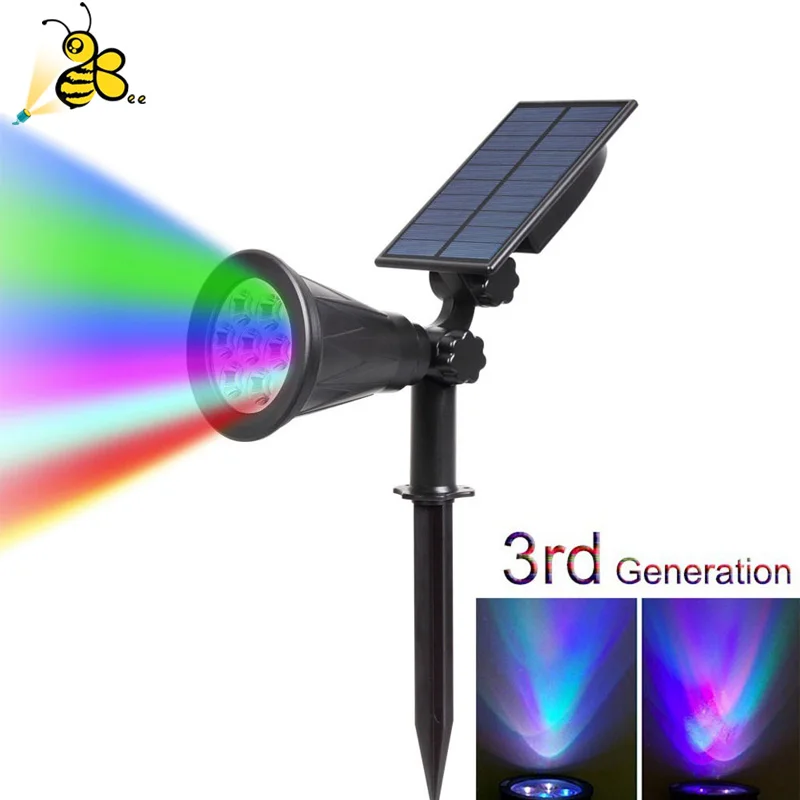 3rd Generation Solar Powered 4 LED Lamp Adjustable Solar Spotlight In-Ground IP65 Waterproof Landscape Wall Light Outdoor Light
3rd Generation Solar Powered 4 LED Lamp Adjustable Solar Spotlight In-Ground IP65 Waterproof Landscape Wall Light Outdoor Light