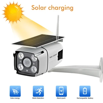 SDETER 1080P Wireless Solar Powered Security Camera IP Battery WiFi Camera Outdoor Radar Motion Detection Night Vision P2P CCTV
SDETER 1080P Wireless Solar Powered Security Camera IP Battery WiFi Camera Outdoor Radar Motion Detection Night Vision P2P CCTV