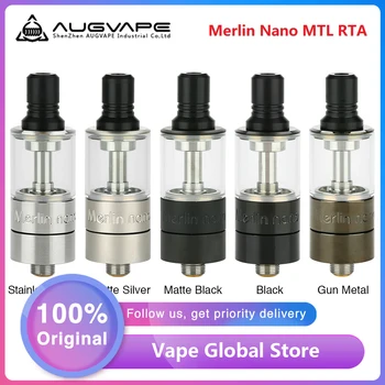 Hot Sale Original Augvape Merlin Nano MTL RTA 2ml/3.5ml E-cig Atomizer 18mm Leak-proof MTL Vape Tank Vs Merlin Mini / Zeus X
Hot Sale Original Augvape Merlin Nano MTL RTA 2ml/3.5ml E-cig Atomizer 18mm Leak-proof MTL Vape Tank Vs Merlin Mini / Zeus X