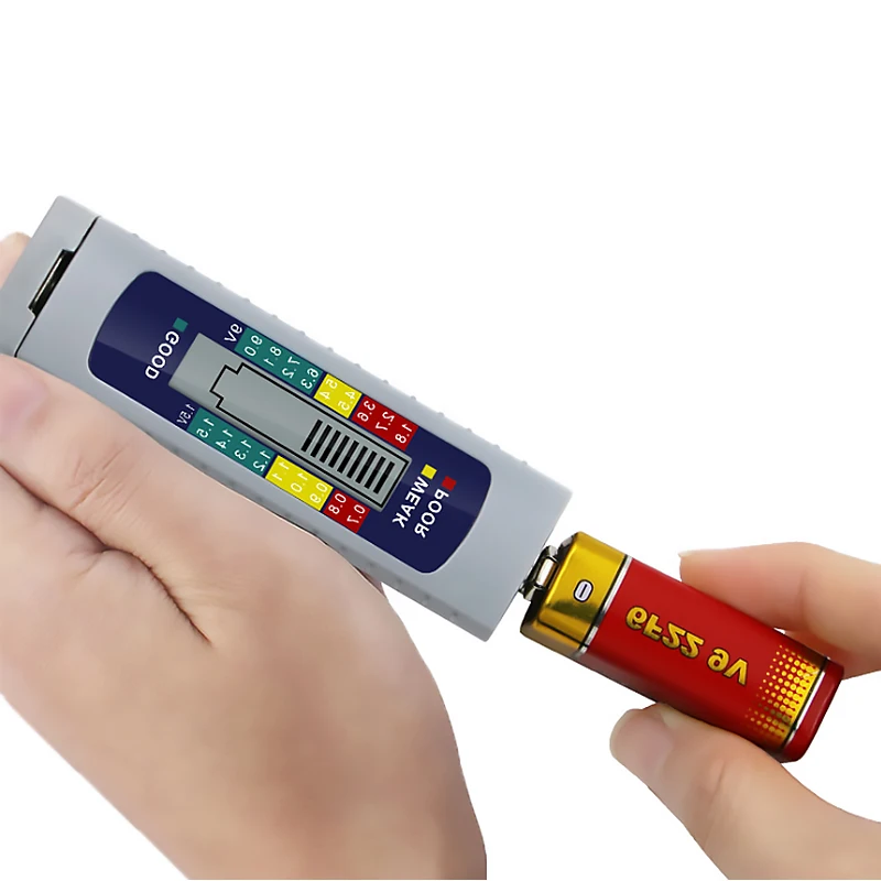 Digital display battery tester power tester dry battery capacity tester LCD battery prompt ABS Battery detection Universal test
Digital display battery tester power tester dry battery capacity tester LCD battery prompt ABS Battery detection Universal test