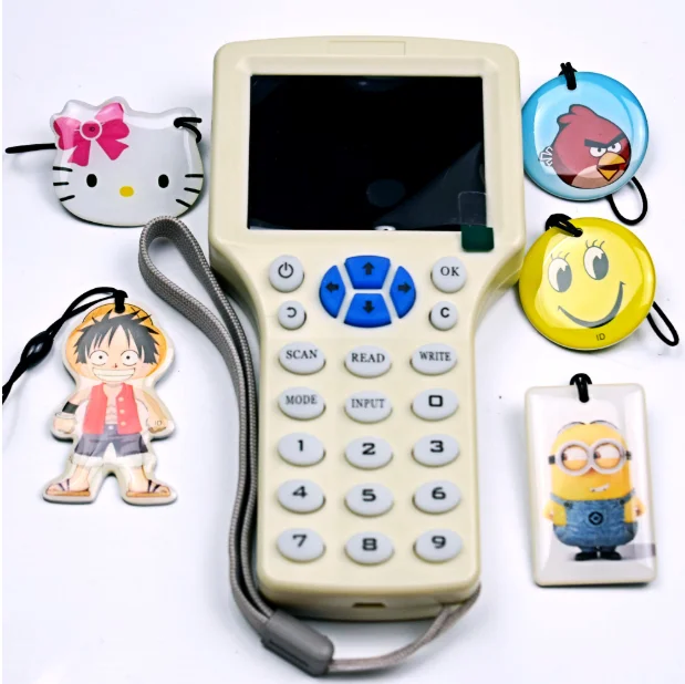 English Version Reader Writer RFID NFC Encrypted Copier Cloner Duplicator Support 10 Frequency+5pcs 125khz T5577 Rewritable Key
English Version Reader Writer RFID NFC Encrypted Copier Cloner Duplicator Support 10 Frequency+5pcs 125khz T5577 Rewritable Key