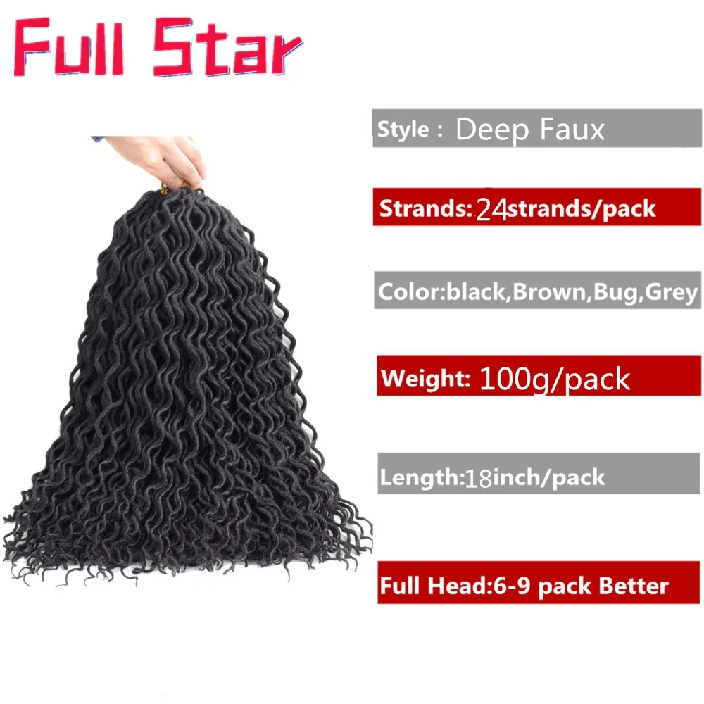 faux locs curly 92