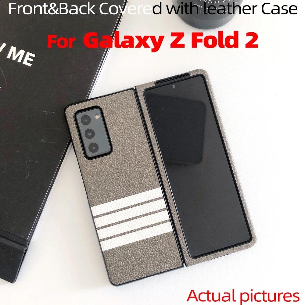 For Galaxy Z Fold 2 Case for Galaxy Z Fold2 5G front and back covered with Luxury leather Case For Galaxy Z Fold2 5G Case
For Galaxy Z Fold 2 Case for Galaxy Z Fold2 5G front and back covered with Luxury leather Case For Galaxy Z Fold2 5G Case