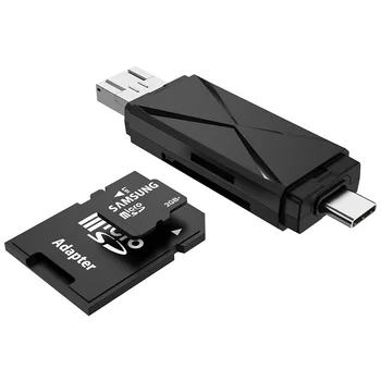 Type-c USB2. 0 Card Reader SD Card + TF Card-in-Multi-functional Card Reader Card Reader Mobile Phone Electric
Type-c USB2. 0 Card Reader SD Card + TF Card-in-Multi-functional Card Reader Card Reader Mobile Phone Electric