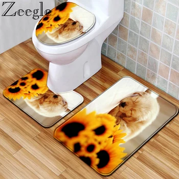 Bathroom Bath Mat Set Anti-slip Bathroom Carpet Shower Room Toilet Carpet Rug Absorbent Toilet Cover Mat Bathroom Floor Mat
Bathroom Bath Mat Set Anti-slip Bathroom Carpet Shower Room Toilet Carpet Rug Absorbent Toilet Cover Mat Bathroom Floor Mat