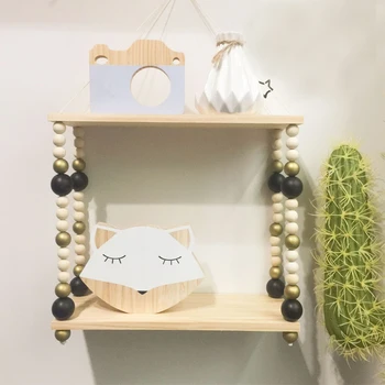 Nordic Wood Double Layer Floating Shelves Wood Hanging Storage Racks for Children Kids Room Decorations Home Nursery Wall Decor
Nordic Wood Double Layer Floating Shelves Wood Hanging Storage Racks for Children Kids Room Decorations Home Nursery Wall Decor