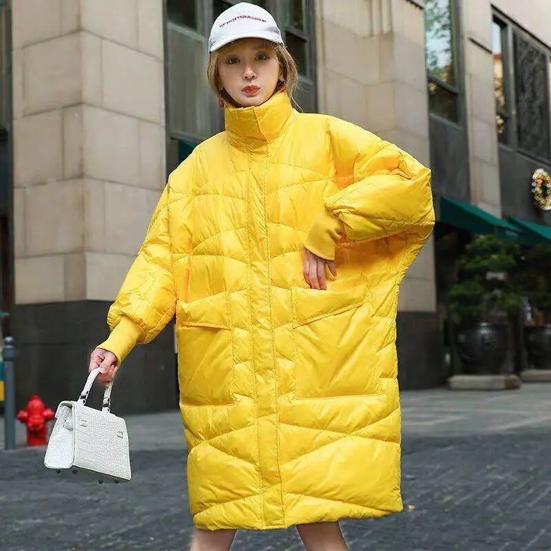 2022 Long Winter Jacket Women 90% White Duck Down Coat Parka New Female Yellow Puffer Jacket Thick Warm Outerwear Doudoune Femme
2022 Long Winter Jacket Women 90% White Duck Down Coat Parka New Female Yellow Puffer Jacket Thick Warm Outerwear Doudoune Femme