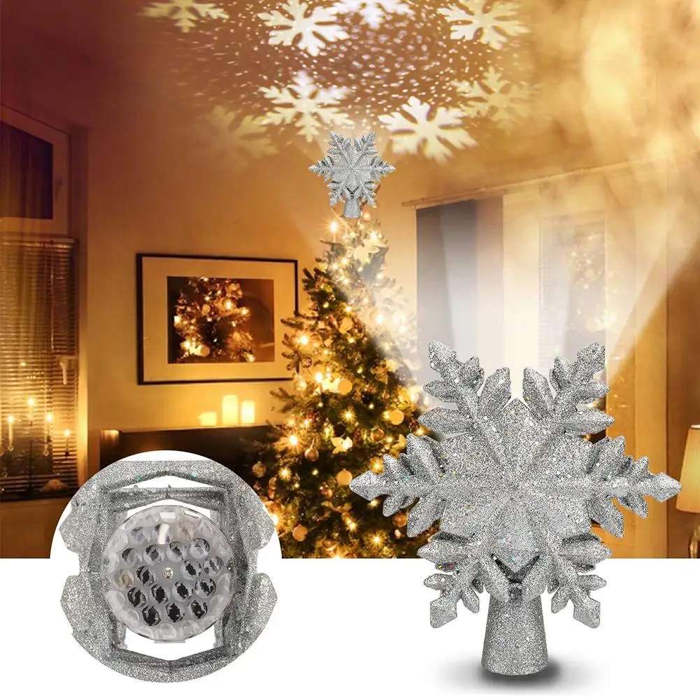 2020 New Christmas Tree Topper Lighted LED Rotating Tree Decors with Snowflake Projector Glow Christmas Tree Topper Lighted
2020 New Christmas Tree Topper Lighted LED Rotating Tree Decors with Snowflake Projector Glow Christmas Tree Topper Lighted