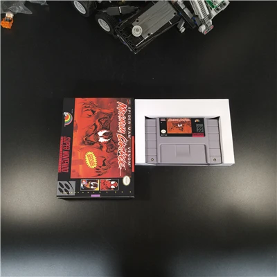 Spider-Man Venom - Maximum Carnage - Action Game Card US Version with Retail Box
Spider-Man Venom - Maximum Carnage - Action Game Card US Version with Retail Box