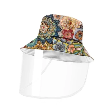 Customized Colorful Bohemia Mandala Floral Print Women Summer Bucket Hats Sun Protective Face Masks Beach Outdoor Fisherman Cap
Customized Colorful Bohemia Mandala Floral Print Women Summer Bucket Hats Sun Protective Face Masks Beach Outdoor Fisherman Cap