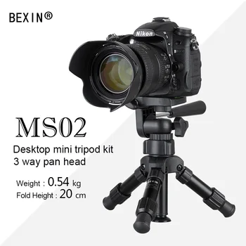 BEXIN MS02 MS16 Aluminum alloy professional portable with 3-way ball head mini small tripod panoramic for dslr camera
BEXIN MS02 MS16 Aluminum alloy professional portable with 3-way ball head mini small tripod panoramic for dslr camera