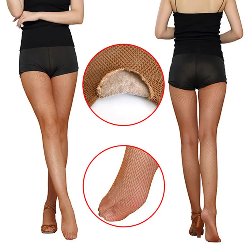 

Women Sexy Fishnet Tights Mesh Pantyhose Ballroom Latin Dance Elastic Sexy Stockings Big Size Women's Nylon Stockings Hosiery