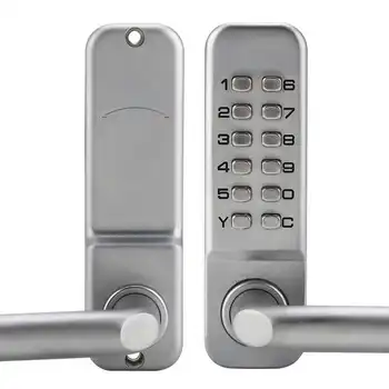 Security Password Lock 1-11 Digit Code Combination Cam Door Zinc Alloy Waterproof Coded Lock for office doors
Security Password Lock 1-11 Digit Code Combination Cam Door Zinc Alloy Waterproof Coded Lock for office doors