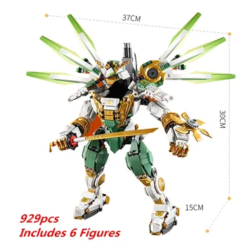 New Ninja Lloyd's Titan Mech Building Blocks Compatible ninjagoes Movie Classic Robot Model Figures sets Bricks Kids Toys gifts
New Ninja Lloyd's Titan Mech Building Blocks Compatible ninjagoes Movie Classic Robot Model Figures sets Bricks Kids Toys gifts