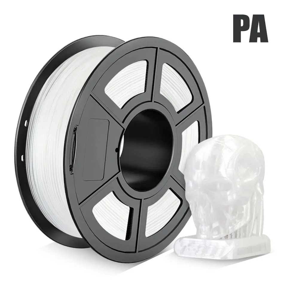 SUNLU PA Nylon V2 3D Printer Filament High tensile Strength Nylon Filament 1.75mm 1KG 3D Printing Material
SUNLU PA Nylon V2 3D Printer Filament High tensile Strength Nylon Filament 1.75mm 1KG 3D Printing Material