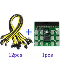 1200W Server Power Used Mining Conversion Power Module Breakout Board for HP PSU or+12pcs 6Pin to 8Pin Power Cable for BTC
1200W Server Power Used Mining Conversion Power Module Breakout Board for HP PSU or+12pcs 6Pin to 8Pin Power Cable for BTC
