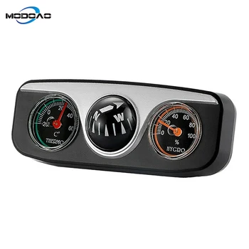 Multi-functional Compass Dash Mount Navigation Direction Digital Auto Car Compass Thermometer Hygrometer for Boat Truck Auto