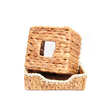 HOT Handmade Weaving Tissue Box Eco-friendly Safe Hand-weaved Tissue Storage Box TI99
HOT Handmade Weaving Tissue Box Eco-friendly Safe Hand-weaved Tissue Storage Box TI99