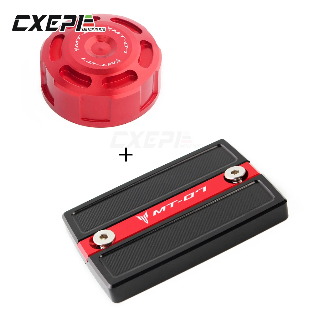 For Yamaha MT-07 MT 07 mt07 FZ07 2014-2019 2018 2017 Motorcycle CNC Front & Rear brake Fluid Cylinder Master Reservoir Cover Cap
For Yamaha MT-07 MT 07 mt07 FZ07 2014-2019 2018 2017 Motorcycle CNC Front & Rear brake Fluid Cylinder Master Reservoir Cover Cap