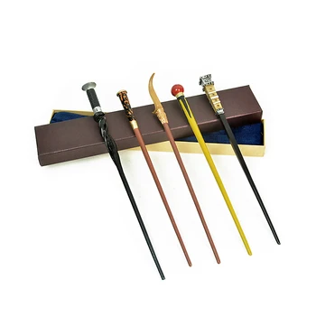 Metal Core Magic Wands Potters Cosplay Young Dumbledore Wand Toys for Child High Quality Spielman with Coffee Gift Box
Metal Core Magic Wands Potters Cosplay Young Dumbledore Wand Toys for Child High Quality Spielman with Coffee Gift Box