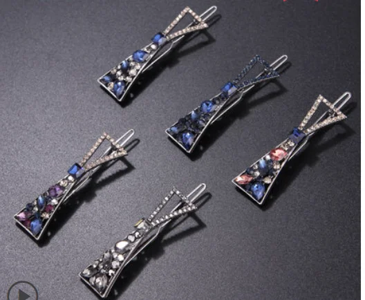 Headdress hairpin top clip side clip hairpin simple and elegant side bangs clip
Headdress hairpin top clip side clip hairpin simple and elegant side bangs clip