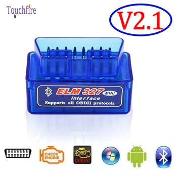 200Pcs/Lot Diagnostic Scanner ELM327 V2.1 Bluetooth OBD OBD2 Protocol Car Code Reader Repair CAN-BUS For Android/PC Wholesale
200Pcs/Lot Diagnostic Scanner ELM327 V2.1 Bluetooth OBD OBD2 Protocol Car Code Reader Repair CAN-BUS For Android/PC Wholesale