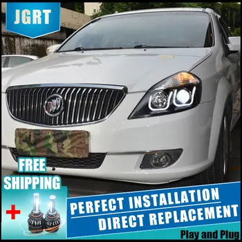 Car Styling For Buick Excelle headlight assembly For Excelle LED head lamp Angel eye led DRL front light H7 with hid kit 2pcs.
Car Styling For Buick Excelle headlight assembly For Excelle LED head lamp Angel eye led DRL front light H7 with hid kit 2pcs.