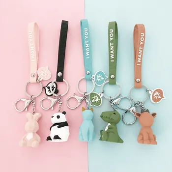 Creative Gifts Silicone Car Interior Hanging Ornament Geometric Face Animal Keychain Schoolbag Backpack Rabbit Koala Key Chain
Creative Gifts Silicone Car Interior Hanging Ornament Geometric Face Animal Keychain Schoolbag Backpack Rabbit Koala Key Chain