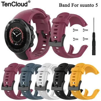 Tencloud Smart Watch Band For Suunto 5 Silicone Strap Bracelet For Suunto5 Repalcement Wristband Adjustable Sports Fashion Belt 
Tencloud Smart Watch Band For Suunto 5 Silicone Strap Bracelet For Suunto5 Repalcement Wristband Adjustable Sports Fashion Belt
