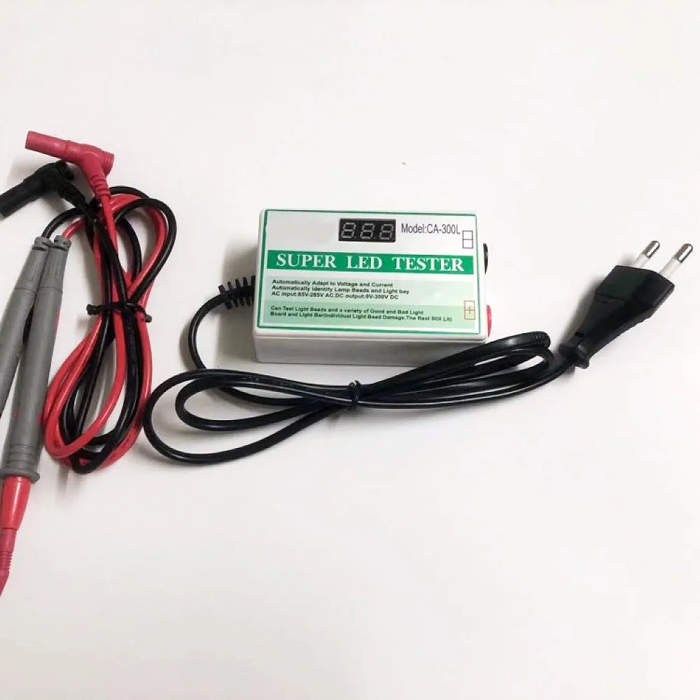 put 0-300V LED lamp beads Backlight strip Tester Tool Smart-Fit Voltage for All Size LCD TV Do not disassemble the screen
put 0-300V LED lamp beads Backlight strip Tester Tool Smart-Fit Voltage for All Size LCD TV Do not disassemble the screen