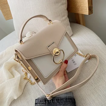 Simple collision color small square bag female 2019 summer new Korean handbag fashion tide single shoulder bag hundred with obli
Simple collision color small square bag female 2019 summer new Korean handbag fashion tide single shoulder bag hundred with obli